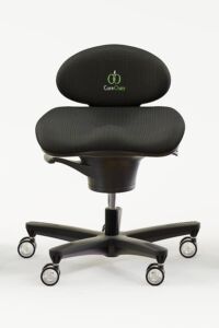 CoreChair Classic Premium Ergonomic Active-Sitting Office Chair | Patented Design to Promote Movement to Build Core Strength and Posture