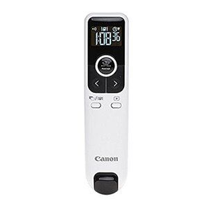 Canon PR100-R Wireless Presentation Remote, Red Laser, White