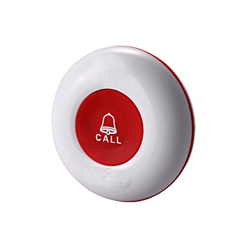 CallToU Wireless Call Buttons for Caregiver Pager and Restaurant Calling Pager Waterproof 500+ Feet Operating Range for Elderly/Patient/Disable（Need to Be Paired with Receiver to Work） | The Storepaperoomates Retail Market - Fast Affordable Shopping