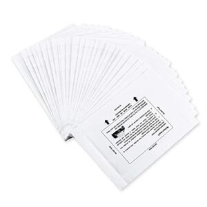 Bonsaii Paper Shredder Sharpening & Lubricant Sheets,24-Pack