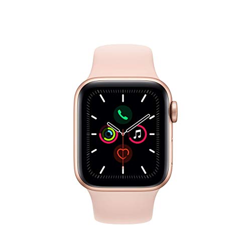 Apple Watch Series 5 (GPS + Cellular, 40MM) – Gold Aluminum Case with Pink Sport Band (Renewed) | The Storepaperoomates Retail Market - Fast Affordable Shopping