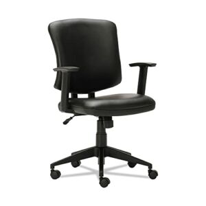 Alera ALETE4819 17.6 in. – 21.5 in. 275 lbs. Capacity Everyday Task Height Office Chair – Black
