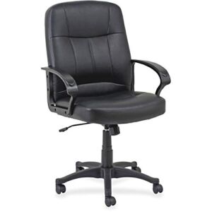 LLR60121 – Lorell Chadwick Managerial Leather Mid-Back Chair