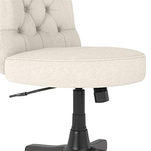 Bush Business Furniture Arden Lane Mid Back Tufted Office Chair, Cream Fabric | The Storepaperoomates Retail Market - Fast Affordable Shopping