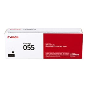 Canon® 055 Black Toner Cartridge, 3016C001
