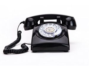 Rotary Dial Telephones Sangyn 1960’S Classic Old Style Retro Landline Desk Telephone