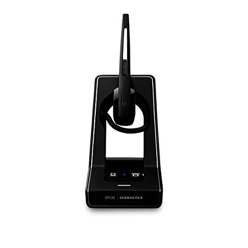 Sennheiser SD Office ML (506009) – Single-Sided DECT Wireless Headset for Desk Phone and Skype for Business Connection, Noise-Cancelling Microphone, Multiple Wearing Styles (Black) | The Storepaperoomates Retail Market - Fast Affordable Shopping