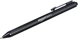 Amazon Basics Retractable Ballpoint Pen – Black, 1.2mm, 12-Pack
