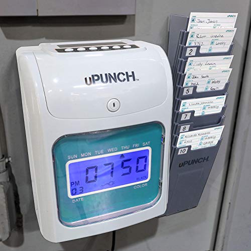 uPunch Time Clock with Free Punch to Pay Mobile App to Scan & Manage Timecards for Payroll (FN1000) | The Storepaperoomates Retail Market - Fast Affordable Shopping