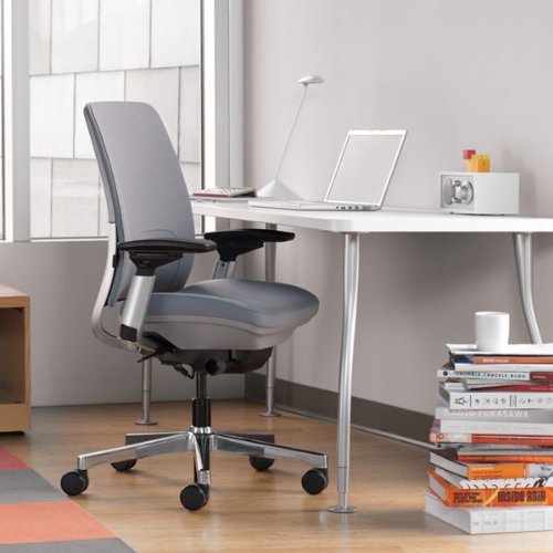 Steelcase Amia Adjustable Chair, Rouge Fabric | The Storepaperoomates Retail Market - Fast Affordable Shopping