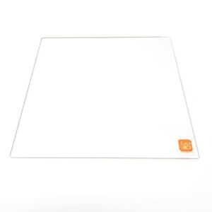 GO-3D PRINT 220mm x 220mm Borosilicate Glass Plate/Bed w/Flat Polished Edge for MK2 MK3 Heated Bed 3D Printer