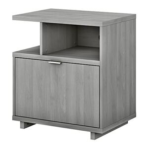 Bush Furniture Madison Avenue Lateral File Cabinet with Shelves, Modern Gray