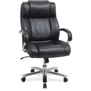 Lorell Big & Tall Chair, 45.8″ x 30.3″ x 22.9″, Black
