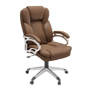 CorLiving Workspace Office Chair, Caramel Brown