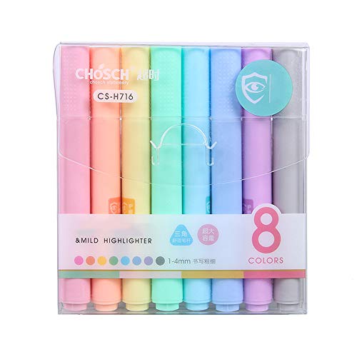 Mild Neon Color Daylight Fluorescent ink Highlighter for students (H716) | The Storepaperoomates Retail Market - Fast Affordable Shopping