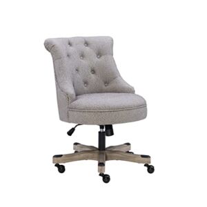 Linon Talia Office Chair, Gray