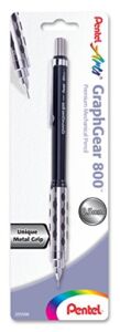 Pentel Arts Graph Gear 800 Mechanical Drafting Pencil 0.5mm, 1-Pack Carded (PG805APABP)