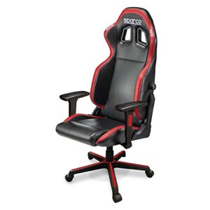 SPARCO Icon Office Seat Black/Red