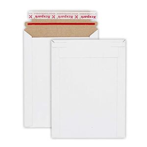 Xxcxpark 25 Pack Rigid Mailers 9.25 x 11.75 inches, Self Seal Photo Document Mailers Premium Cardboard Keep Flat Envelopes for Photos, Pictures, Papers, Files, CD