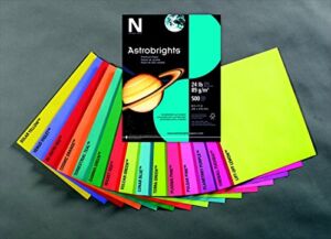 Astrobrights 075827 Acid-Free Copy Paper44; Lift Off Lemon