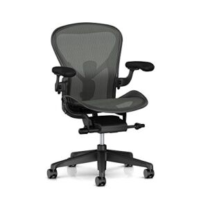 Herman Miller Aeron Ergonomic Chair – Size B, Graphite