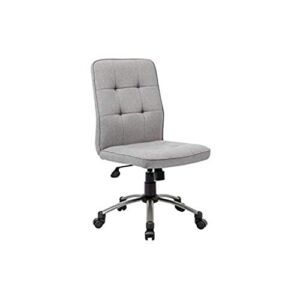 Boss Office Products (BOSXK) Ergonomic Office Chair, Fabric, Taupe