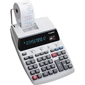 Canon P170DH3 12-Digit Desktop Printing Calculator, White