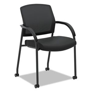 HON Lota Multi-Purpose Side Chair – Office Chair or Training Room Chair, Black (H2285)