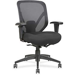 Lorell Management Chair, 41.8″ x 28.1″ x 22.9″, Black