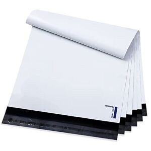 POLYSELLS Poly Mailers Shipping Envelopes, Strong Adhesive Sealing, Waterproof, and Tear-resistant Postal Mailing Bags. Mailer Bags for clothing, books, and accessories. (White, 10×13 Inch, 1000 pc)