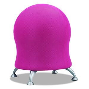 Safco Products 4750PL Zenergy Ball Chair, Pink, Low Profile, Active Seating