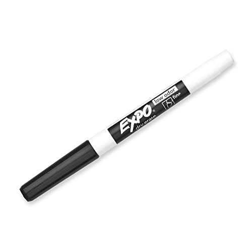 EXPO Low Odor Dry Erase Markers, Fine Tip, Black, 36 Count | The Storepaperoomates Retail Market - Fast Affordable Shopping