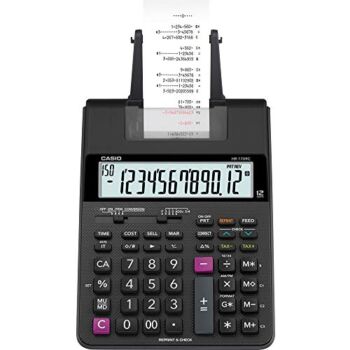 Casio HR-170RC Printing Calculator, Black, 2.6″ x 6.5″ x 11.6″ | The Storepaperoomates Retail Market - Fast Affordable Shopping