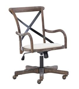 Linon Home Décor Grey Café Office Mavis Chair