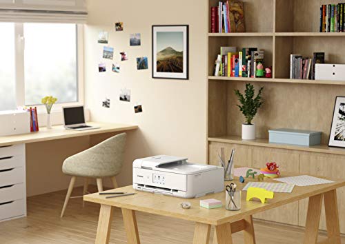 Canon TS9521C All-In-One Wireless Crafting Photo Printer, 12X12 Printing, White, Amazon Dash Replenishment Ready | The Storepaperoomates Retail Market - Fast Affordable Shopping