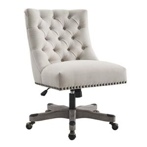 Linon Home Décor Honor Natural Office Chair, Beige