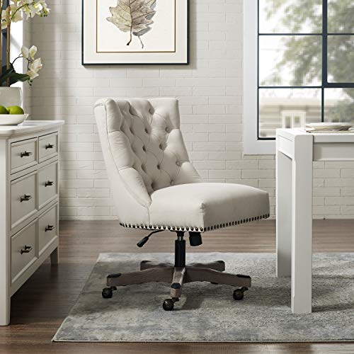 Linon Home Décor Honor Natural Office Chair, Beige | The Storepaperoomates Retail Market - Fast Affordable Shopping