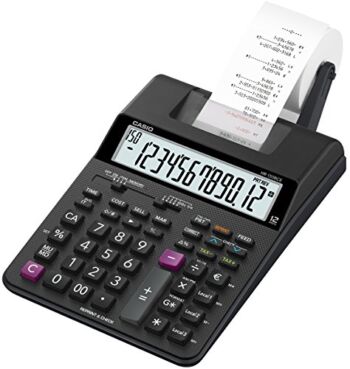 Casio HR-150RCE-WA-EC Printing Desktop Calculator, Black | The Storepaperoomates Retail Market - Fast Affordable Shopping