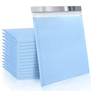 TOMVYTER Poly Bubble Mailers 8.5×12 Inch, 25 Pack Padded Envelopes for Shipping, Package Envelopes with Self Seal Adhesive, Waterproof Padded Mailers (Light Blue)