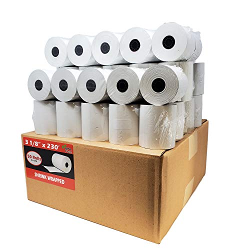 (50 Rolls) 3 1/8 x 230 Thermal Paper Receipt Rolls (55 GSM – Honeycomb Core) Fits All POS Cash Registers Printers BPA Free – BuyRegisterRolls | The Storepaperoomates Retail Market - Fast Affordable Shopping