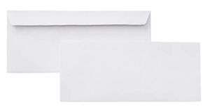 Amazon Basics #10 Security-Tinted Self-Seal Business Letter Envelopes, Peel & Seal Closure – 500-Pack, White