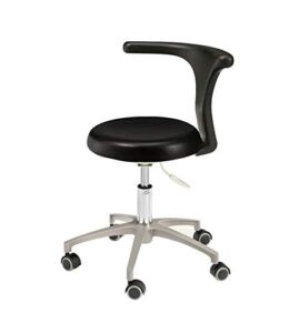 Global M~edical Stools Doc~tors Stools Adjustable Mobile Chair PU Leather #2002