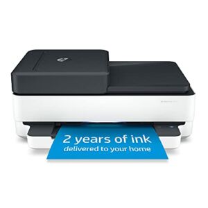 HP Envy Pro 6475 Wireless All-in-One Printer, Includes 2 Years of Ink Delivered, Mobile Print, Scan & Copy, Compatible with Alexa (8QQ86A)