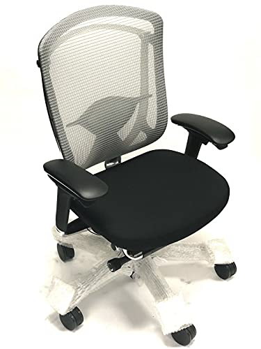 New Open Box Teknion Nuova Contessa With Grey Back Mesh & Black Fabric Seat | The Storepaperoomates Retail Market - Fast Affordable Shopping