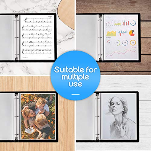 KTRIO Sheet Protectors 8.5 x 11 inch Clear Page Protectors for 3 Ring Binder, Plastic Sleeves for Binders, Top Loading Paper Protector Letter Size, 50 Pack | The Storepaperoomates Retail Market - Fast Affordable Shopping