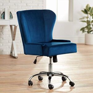 Erin Blue Fabric Adjustable Office Chair – Studio 55D