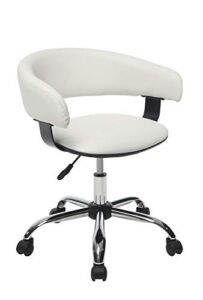 Powell Gas Lift Desk Chair, White
