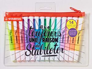 Highlighter – STABILO swing cool 14pc with Pencil Case