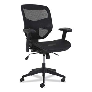 HON VL537MST3 Prominent High-Back Task Chair Tilt Seat Slide Adjustable Arms Black Mesh