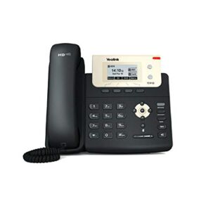 Yealink T21P E2 IP Phone, 2 Lines. 2.3-Inch Graphical Display. Dual-port 10/100 Ethernet, 802.3af PoE, Power Adapter Not Included (SIP-T21P E2)